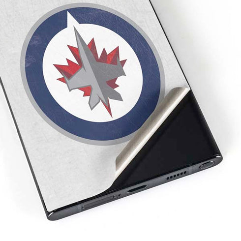 NHL Winnipeg Jets Distressed Galaxy S25 Ultra Skin
